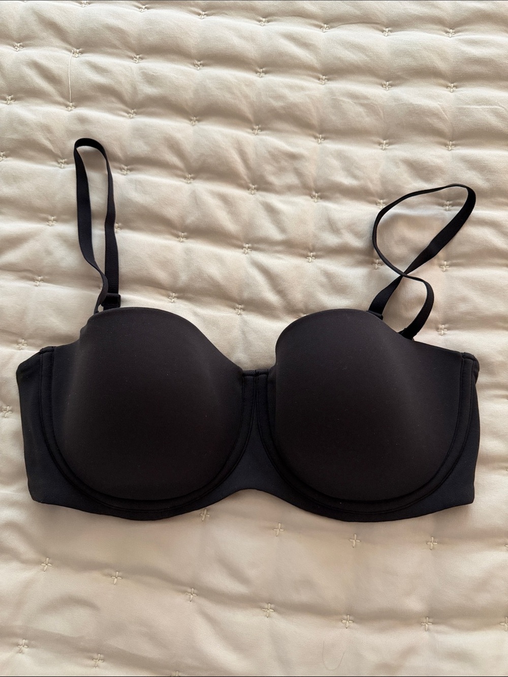 SKIMS fits everybody Black Strapless Convertible Bra 34C